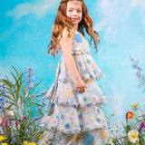 MARLO KIDS AZURE MAXI DRESS