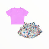 KATIE J TWEEN BROOKE SKIRT - BUTTERFLIES