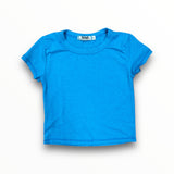 T2LOVE S/S CLASSIC FITTED TEE - NEON TURQUOISE