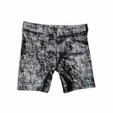 DORI CREATIONS BIKE SHORT - BLACK/SILVER