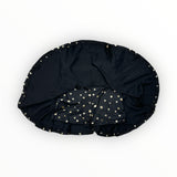 DORI CREATIONS SKORT - BLACK W/ GOLD STARS