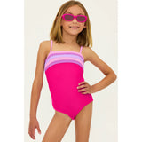 BEACH RIOT LITTLE JESSA 1 PC - RASPBERRY COLORBLOCK