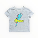 ROWDY SPROUT BOWIE BOLT FITTED TEE - WHTE