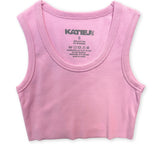 KATIE J TWEEN TRISTAN TANK - BABY PINK