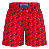 VILEBREQUIN BOYS SWIM TRUNKS - JIHIN/POPPY RED