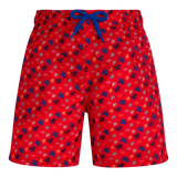 VILEBREQUIN BOYS SWIM TRUNKS - JIHIN/POPPY RED