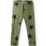 NUNUNU STAR LEGGINGS - OLIVE