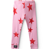 NUNUNU BABY STAR SWEATSHIRT AND LEGGING SET - SUPER PINK