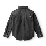 NUNUNU LIGHT DENIM SHIRT - BLACK DENIM