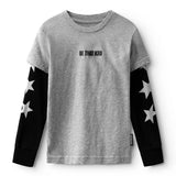 NUNUNU BE THAT KID SHIRT - HEATHER GREY