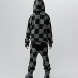 NUNUNU CHECKMATE SWEATPANT - GRAPHITE