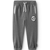 NUNUNU SMILE SWEATPANT - HEATHER GREY