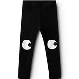 NUNUNU STAR EYE LEGGINGS - BLACK