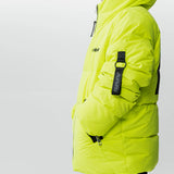 NUNUNU PUFFY DOWN JACKET - HOT LIME