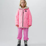 NUNUNU DAINTY DOWN JACKET - SUPER PINK