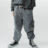 NUNUNU SMILE CARGO PANT - GRAPHITE