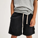 NUNUNU SUMMER SHORT - BLACK