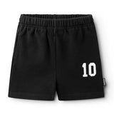 NUNUNU 10 SWEATSHORT - BLACK