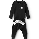 NUNUNU BABY SIDE EYE SET - BLACK