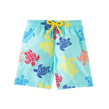 VILEBREQUIN BOYS SWIM TRUNKS - JIM/LAZULI BLUE