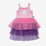 PETITE HAILEY THREE LAYERED TUTU DRESS-  PINK