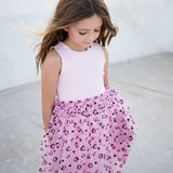 PETITE HAILEY BLACK PINK TUTU DRESS-  BLACK/PINK