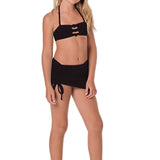 SUBMARINE SWIM SCRUNCH IT COVERUP - BLACK