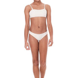 SUBMARINE MESHY BIKINI SET - CREAM