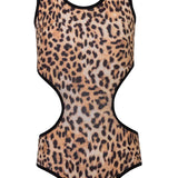 SUBMARINE SWIM BACK OFF 1 PC - LEOPARD