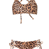 SUBMARINE FRONT ROW BIKINI - LEOPARD