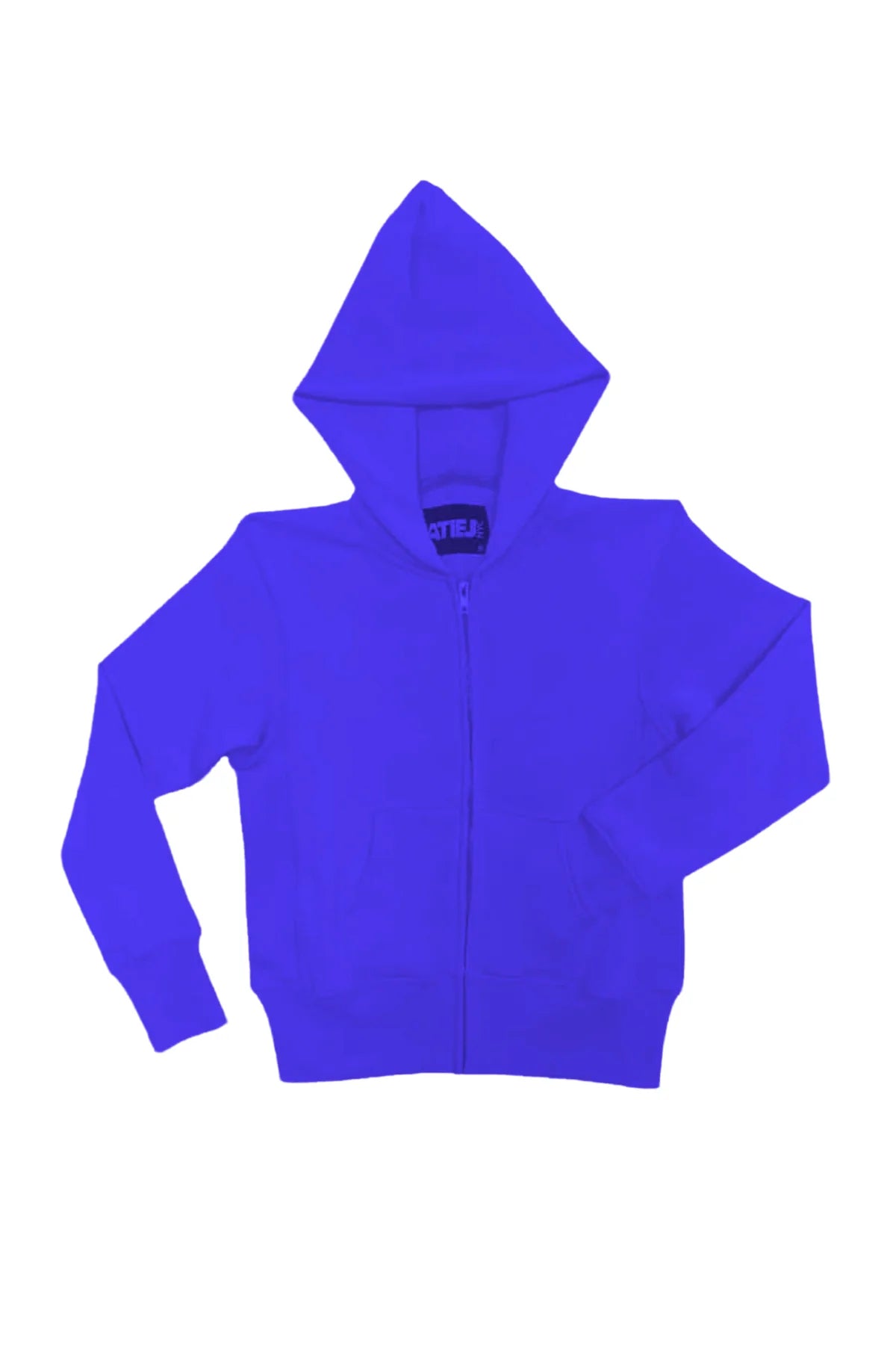 KATIE J DYLAN ZIP HOODIE ELECTRIC BLUE Meant 2 Be Kids