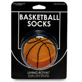 LIVING ROYAL CREW SOCKS - BASKETBALL