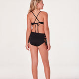 SUBMARINE SWIM HIGH STYLE BIKINI - BLACK