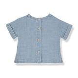 1+ IN THE FAMILY BENEDETTO TOP/LORETTA PANT - DENIM