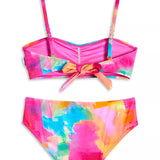 LIMEAPPLE ECHO TWO PIECE SWIMSUIT - TIE DYE