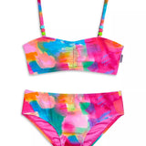 LIMEAPPLE ECHO TWO PIECE SWIMSUIT - TIE DYE