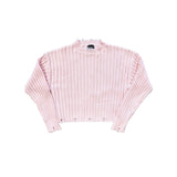 KATIE J LOGAN SWEATER - BABY PINK