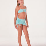 SUBMARINE SWIM SCRUNCH IT COVERUP - AQUA