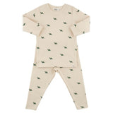 OH BABY 2 PIECE SET - MINI DINO/ NATURAL