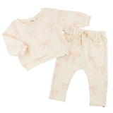 OH BABY! BIG BOWS BROOKLYN JOGGER SET