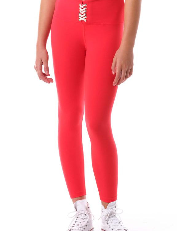 Women's Red Leggings